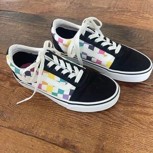 Vans Multicolor Checkered Sneakers